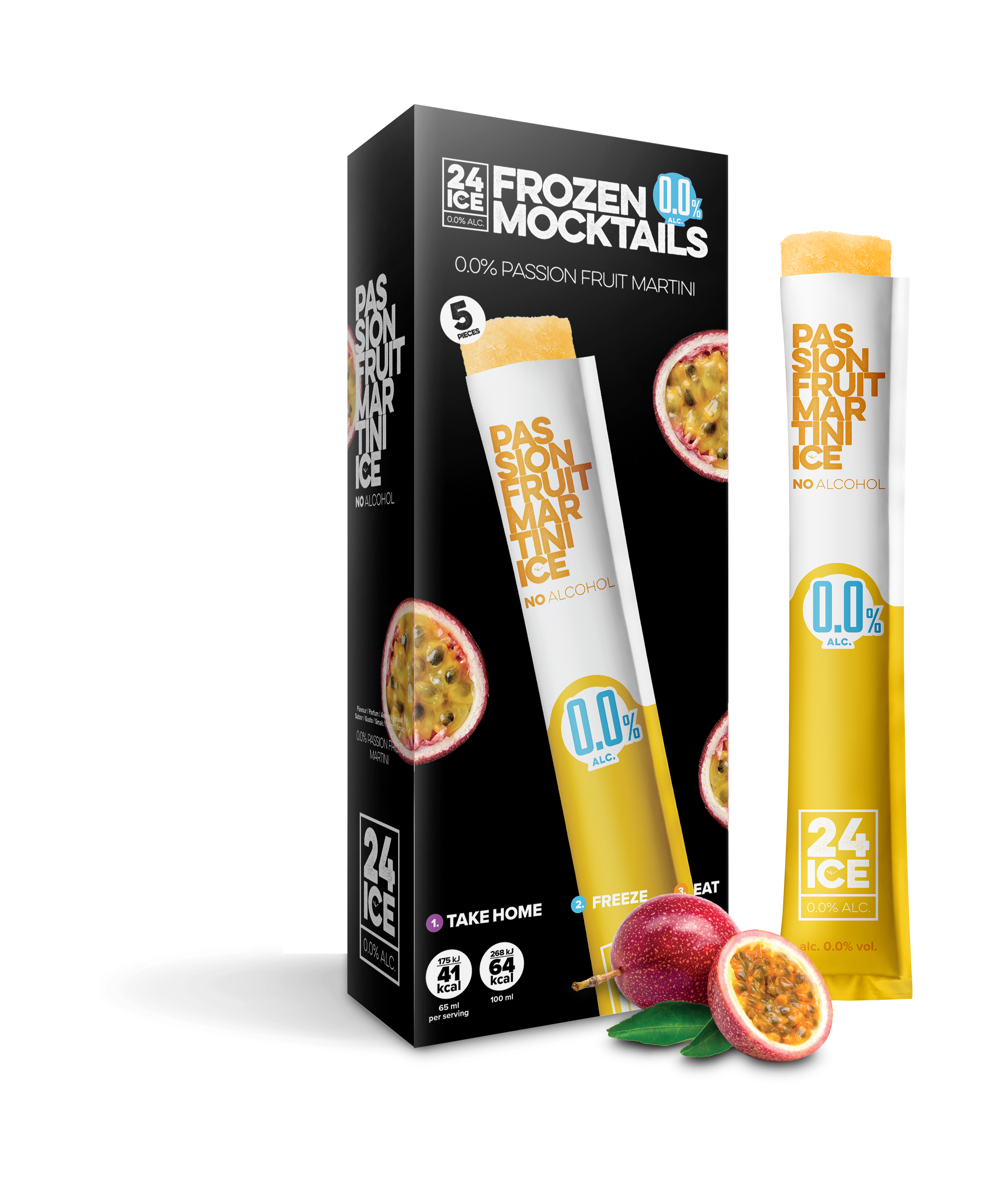 0.0% Passion Fruit Martini 5-pack - 24 ICE - DE