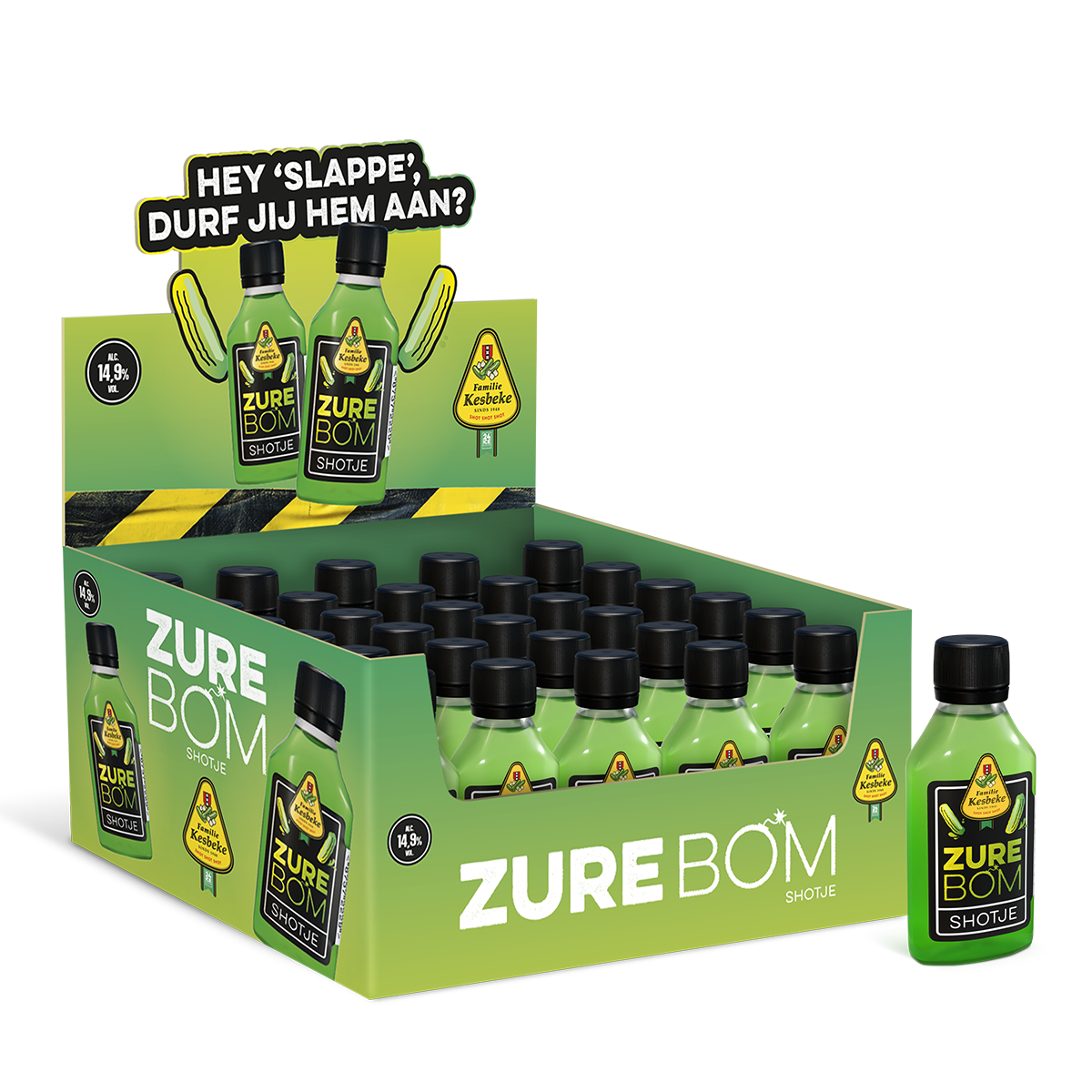 Kesbeke zure bom shots – 30-pack