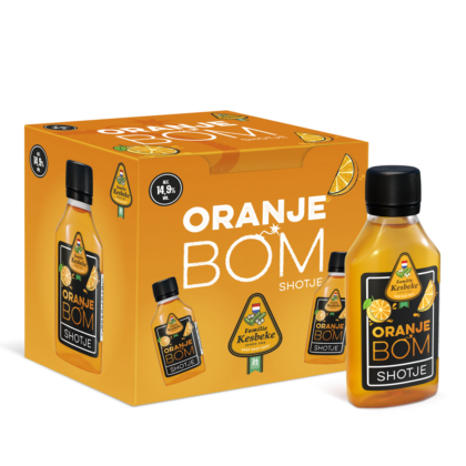 Kesbeke oranje bom shots – 8-pack